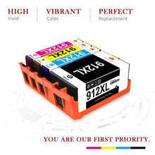 Load image into Gallery viewer, Compatible HP 912 912XL Ink Cartridge - 4 Pack
