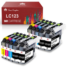 Load image into Gallery viewer, Brother LC123 XL ink Cartridge -10 Packs
