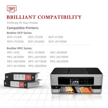 Load image into Gallery viewer, Brother LC123 XL ink Cartridge -10 Packs