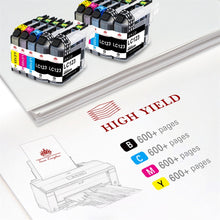 Load image into Gallery viewer, Brother LC123 XL ink Cartridge -10 Packs