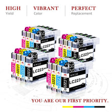 Load image into Gallery viewer, Brother LC223 ink Cartridge -16 Pack