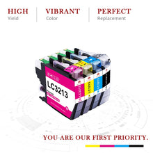 Lade das Bild in den Galerie-Viewer, Brother LC3213 LC3211 ink Cartridge -8 Pack