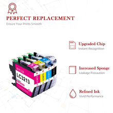 Lade das Bild in den Galerie-Viewer, Brother LC3213 LC3211 ink Cartridge -8 Pack