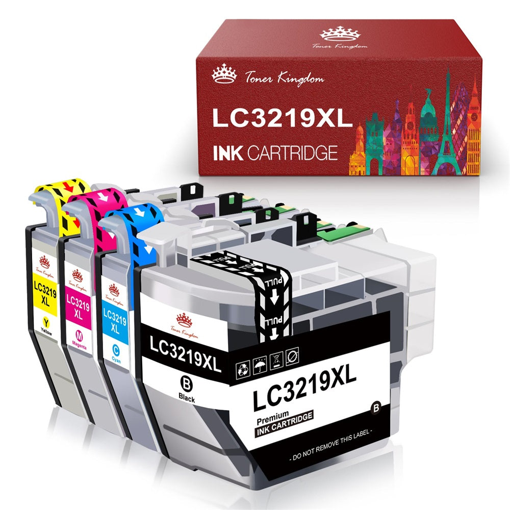 Compatible Brother LC3219XL LC3217 Ink Cartridge -4 Pack
