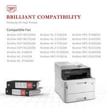 Load image into Gallery viewer, Brother TN241 TN245 TN242 Toner Cartridge -4 Pack