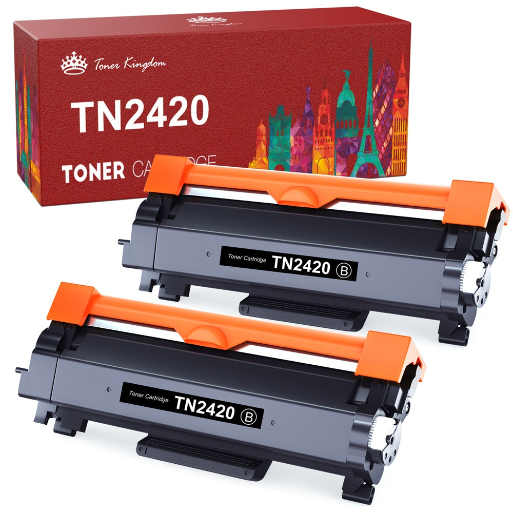 Twin-Pack TN-2420 Toner Laser compatible pour Brother DCP-L2510D
