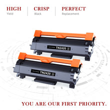 Lade das Bild in den Galerie-Viewer, Brother TN2420 TN2410 Toner Cartridge -2 Pack