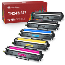 Lade das Bild in den Galerie-Viewer, Brother TN247 TN243 Toner Cartridge -5 Pack