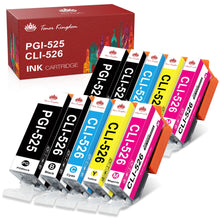 Load image into Gallery viewer, Canon PGI-525 CLI-526 ink Cartridge -10 Pack
