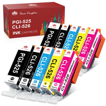 Lade das Bild in den Galerie-Viewer, Canon PGI-525 CLI-526 ink Cartridge -10 Pack