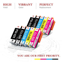 Lade das Bild in den Galerie-Viewer, Canon PGI-525 CLI-526 ink Cartridge -10 Pack
