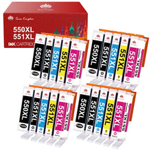 Load image into Gallery viewer, Canon PGI-550 CLI-551 ink Cartridge -20 Pack