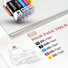 Load image into Gallery viewer, Canon PGI-580XXL CLI-581XXL ink Cartridge -5 Pack