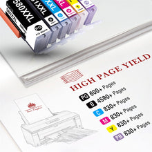 Lade das Bild in den Galerie-Viewer, Canon PGI-580XXL CLI-581XXL ink Cartridge -6 Pack