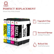 Lade das Bild in den Galerie-Viewer, Epson 502XL ink Cartridge -8 Pack