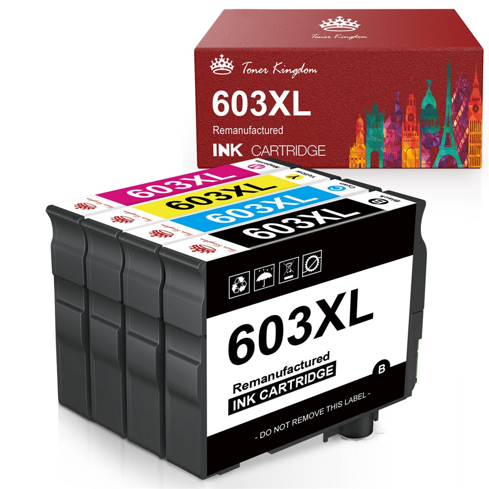 Epson 603XL cartouches d'encre compatibles - pack de 8 ( 2x18ml + 6x14ml) -  k2print
