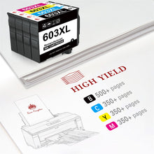 Lade das Bild in den Galerie-Viewer, Epson 603 603XL ink Cartridge -4 Pack