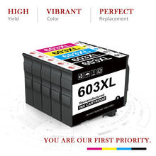 Lade das Bild in den Galerie-Viewer, Epson 603 603XL ink Cartridge -4 Pack