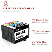 Lade das Bild in den Galerie-Viewer, Epson 603 603XL ink Cartridge -5 Pack