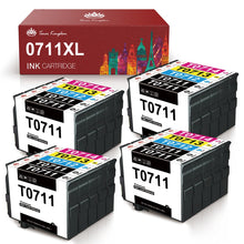 Load image into Gallery viewer, Compatible Epson T0715XL T0711 Ink Cartridge - 20 Pack
