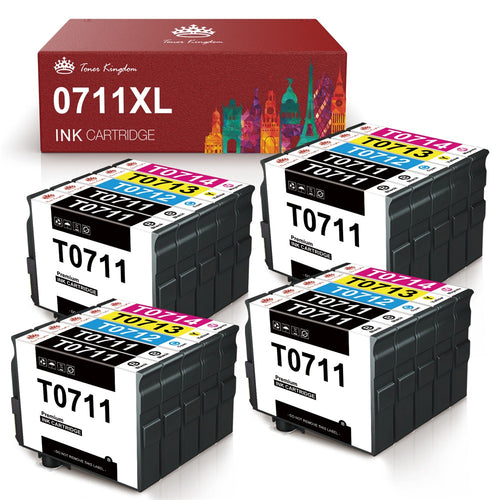 Compatible Epson T0715XL T0711 Ink Cartridge - 20 Pack