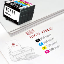 Lade das Bild in den Galerie-Viewer, Compatible Epson T0715XL T0711 Ink Cartridge - 20 Pack