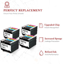 Lade das Bild in den Galerie-Viewer, Compatible Epson T0715XL T0711 Ink Cartridge - 20 Pack