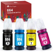 Lade das Bild in den Galerie-Viewer, Epson T6641 T6642 T6643 T6644 ink Cartridge -4 Pack