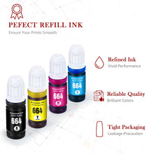 Lade das Bild in den Galerie-Viewer, Epson T6641 T6642 T6643 T6644 ink Cartridge -4 Pack