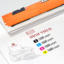 Load image into Gallery viewer, HP 126A(CE310A) Toner Cartridge -4 Pack