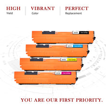 Load image into Gallery viewer, HP 126A(CE310A) Toner Cartridge -4 Pack