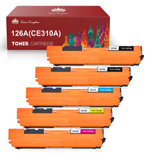 Load image into Gallery viewer, HP 126A(CE310A) Toner Cartridge -5 Pack