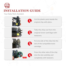 Load image into Gallery viewer, Compatible HP 207A Toner Cartridge Installation Guide
