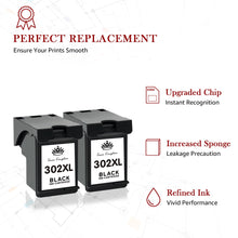 Load image into Gallery viewer, HP 302XL 302 ink Cartridge -2 Pack