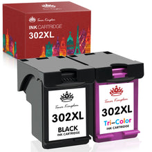 Load image into Gallery viewer, HP 302XL 302 ink Cartridge -2 Pack
