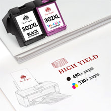 Load image into Gallery viewer, HP 302XL 302 ink Cartridge -2 Pack