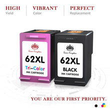 Load image into Gallery viewer, HP 62 62XL ink Cartridge -2 Pack