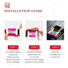 Load image into Gallery viewer, Compatible HP 912 912XL Ink Cartridge - 4 Pack