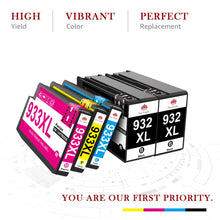 Load image into Gallery viewer, HP 932XL 933XL Ink Cartridge-5 Pack