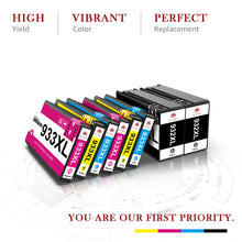 Load image into Gallery viewer, HP 932XL 933XL Ink Cartridge -8 Pack
