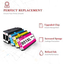 Lade das Bild in den Galerie-Viewer, HP 950XL 951XL ink Cartridge -4 Pack