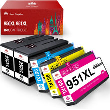 Lade das Bild in den Galerie-Viewer, HP 950XL 951XL ink Cartridge-5 Pack