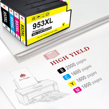 Load image into Gallery viewer, HP 953XL ink Cartridge -4 Pack