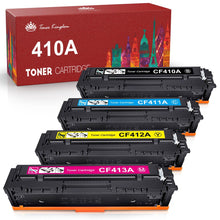 Load image into Gallery viewer, Compatible HP CF410A Toner Cartridge -4 Packs