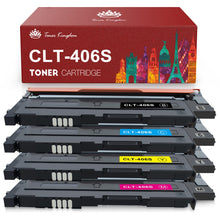 Load image into Gallery viewer, Samsung CLT-P406C Toner Cartridge -4 Pack
