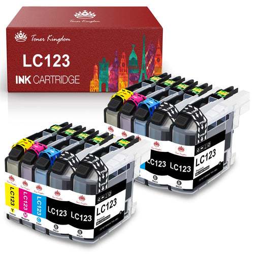 Brother LC123 XL ink Cartridge -10 Packs