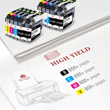 Load image into Gallery viewer, Brother LC123 XL ink Cartridge -10 Packs
