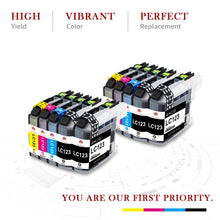 Load image into Gallery viewer, Brother LC123 XL ink Cartridge -10 Packs
