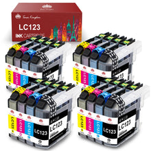Load image into Gallery viewer, Brother LC123 XL ink Cartridge -16 Packs
