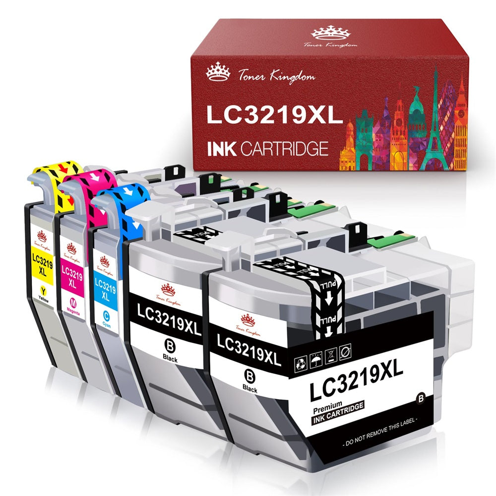 Brother LC3219XL LC3217 Ink Cartridge -5 Pack